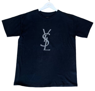 Lookalike YSL Black YSL tshirt, Youth 2xl