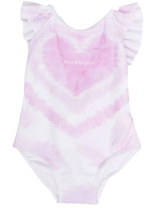 Givenchy Heart Tie Dye one piece swimsuit, 10 years