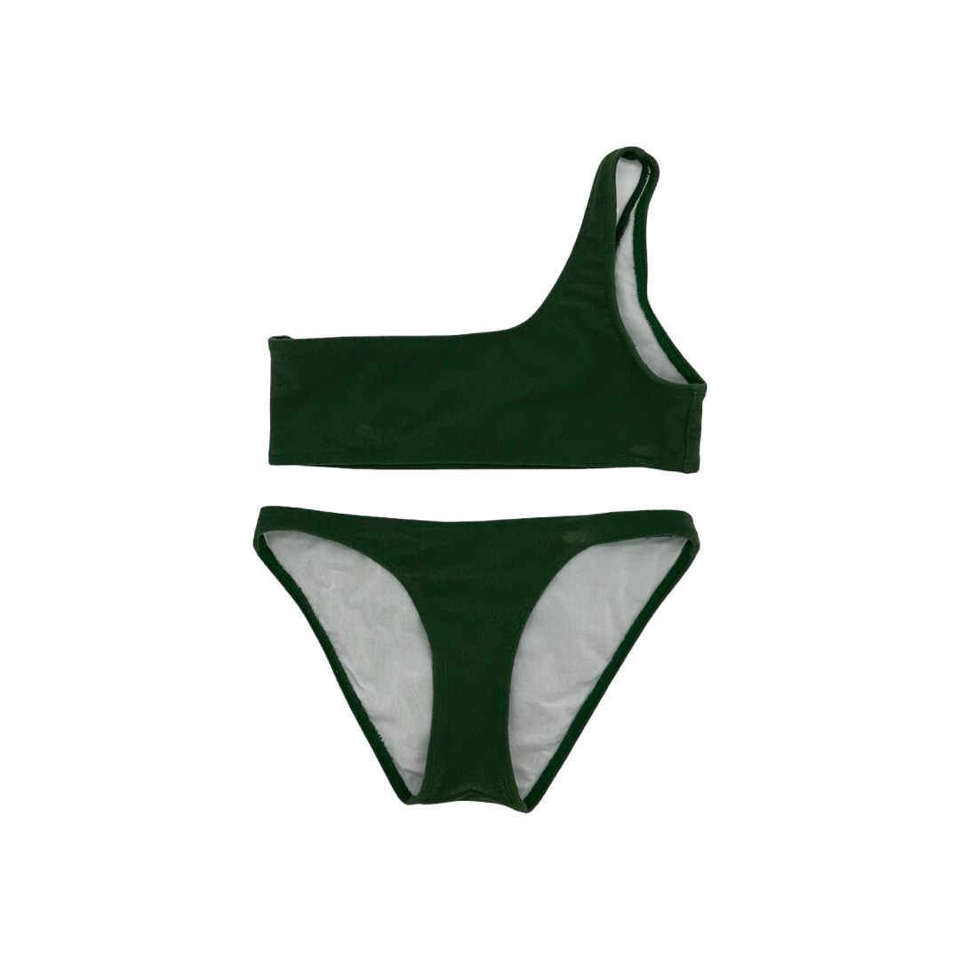 Finger In The Nose green bikini, 8-9 years