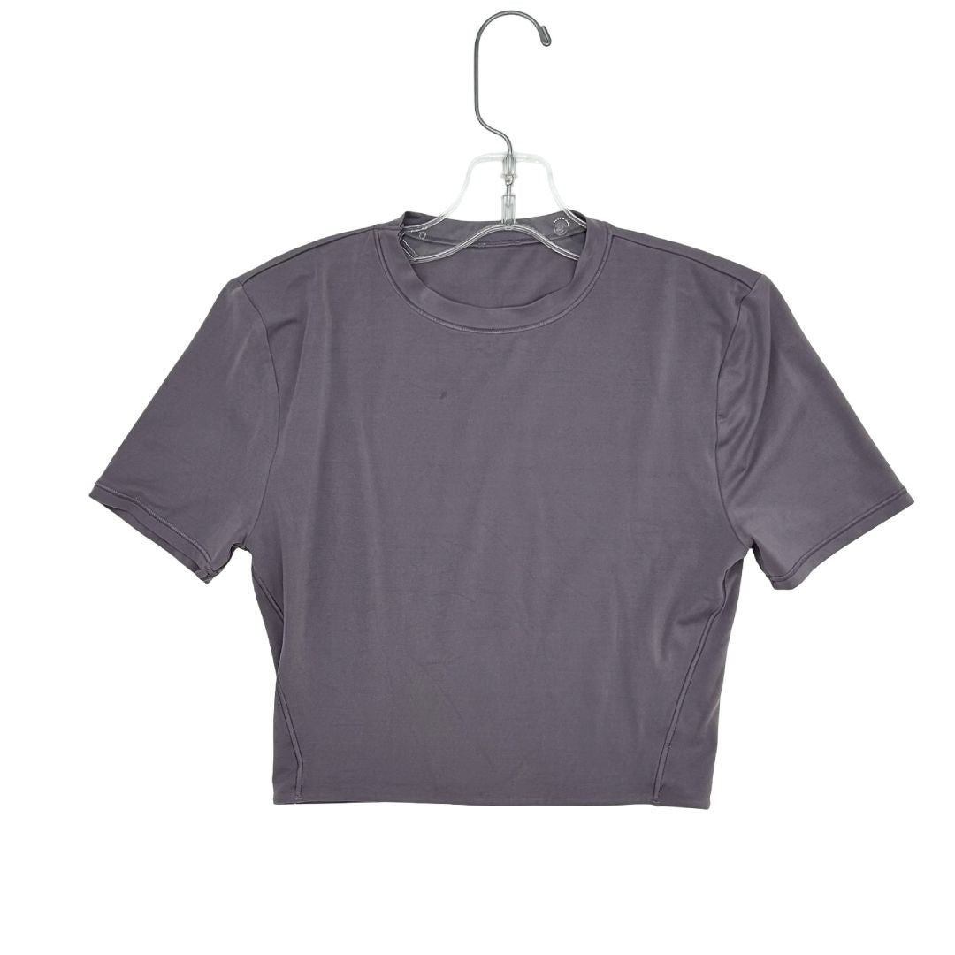 Lululemon lavender crop top, xsmall