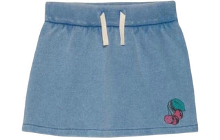 Gucci Blue skirt with cherry, 10 years