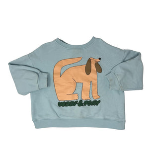 Zara “ woof & play” blue dog sweater, 3 years