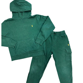 Polo Ralph Lauren green sweat suit, L (14-16 years)