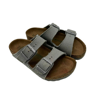 Birkenstocks vegan canvas sandals, 29 little kid