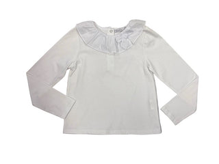 Patachou white long sleeve, 8 years