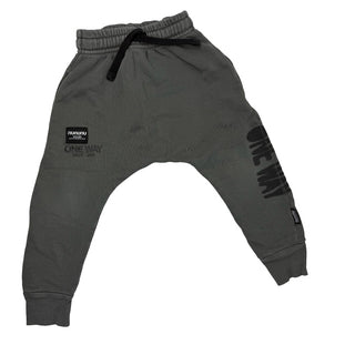 Nununu “On way” grey sweatpants, 2-3 years