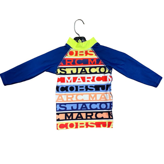 Marc Jacobs colour block logo rash guard , 3 years