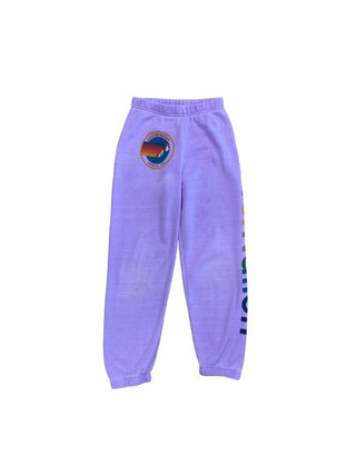 Aviator Nation Purple Sweatpants, 6 years