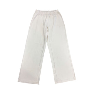 Perfect White Tee Stone wide leg lounge pants, Women’s small