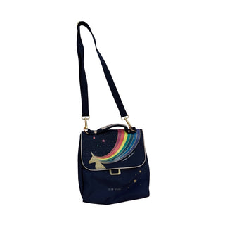 Jeune Premier Unicorn gold & rainbow lunch bag
