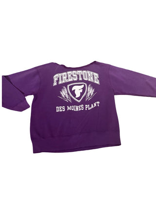 Vintage Firestone purple sweater, Women’s XS
