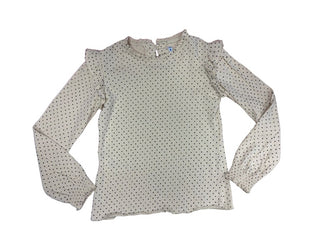 Mayoral black polka dot long sleeve, 8 years