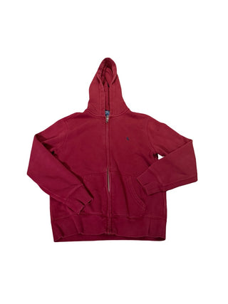 Polo Ralph Lauren Maroon zip up hoodie, 10-12 years