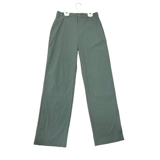 Alo Sage green cargo trouser w/zipper slits, Women’s small