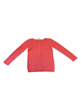 Bonpoint Orange Thin Cardigan, 6 years