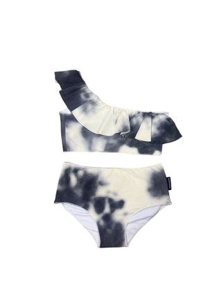 Nununu Black tie dye bikini, 6-7 years