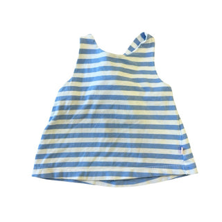 Jacadi Blue and White Striped Tank Top, 24 months