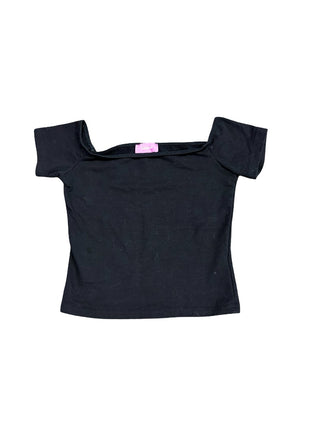 Edikted Black off the shoulder top, XS