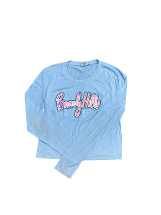 Firehouse Blue long sleeve, XL
