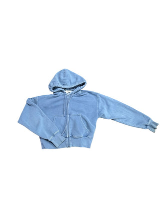 Aritzia Blue zipup sweater, 2XS