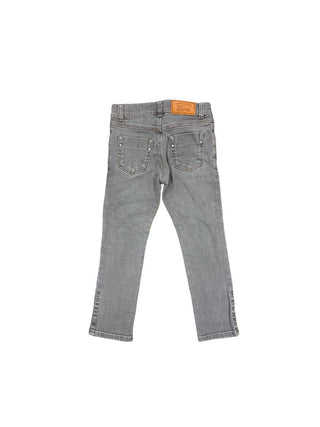 Gucci Grey Denim Pants, 4 years