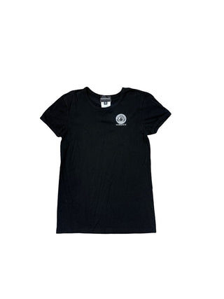 Versace Black shirt with logo, 12 years