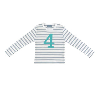 Bob & Blossom Breton striped long sleeve 4, 4 years