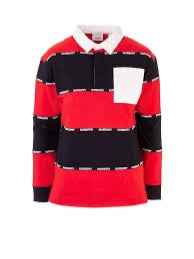 Burberry Red and black polo shirt - new with tag, 14 years