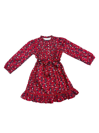 Oscar de la Renta Red floral dress, 3 years