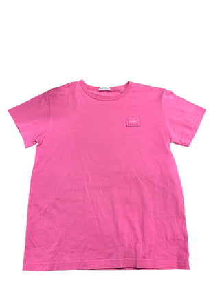 Dolce & Gabbana Pink tshirt with the logo, 9/10 Years