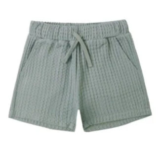 Rylee + Cru Green Knit Shorts, 2-3 years