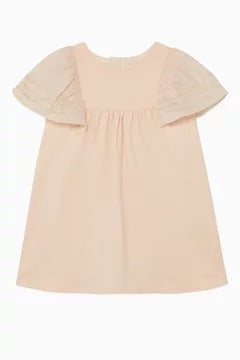 Chloe Peach pink cotton dress, 2 years