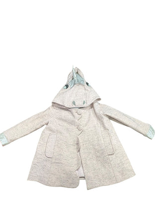 Little Goodall Pink unicorn fur jacket, 5 years