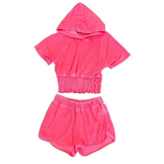 Global Love Orange terry cloth set, Small