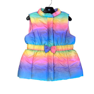 Andy & Evan rainbow veest w/bow, 4 years