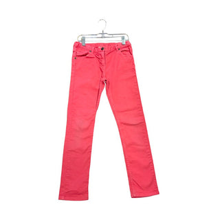 Bonton Red Jeans with Heart Shaped Back Pockets, 10 years