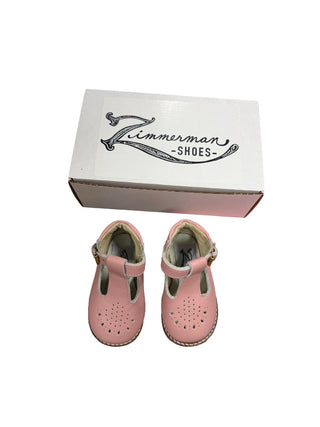 Zimmerman Mary Jane pink shoes, 2 little kid