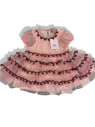Konges Slojd Pink cherry Joelle dress-new with tag, 2 years