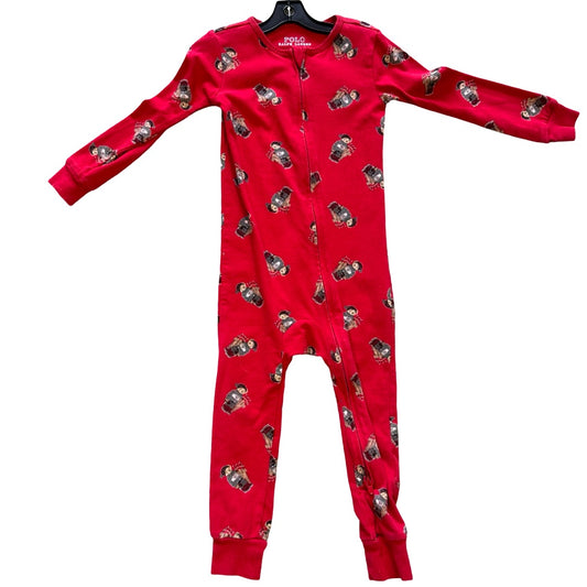 Ralph Lauren Polo bear sleeper/playsuit, 18-24 months