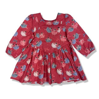 Konges Slojd Bow ballerina blush dress  - new with tag, 2 years