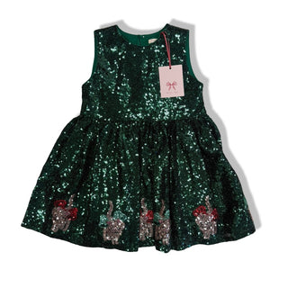 Konges Slojd Bow kitty sequin dress  - new with tag, 3 years