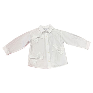 2-3 years Zara White dress shirt w/bows