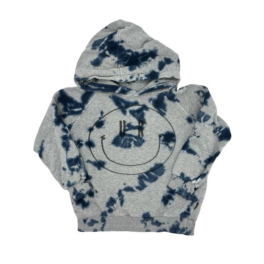 Munster grey/blue w/smiley face weatshirt, 4 years