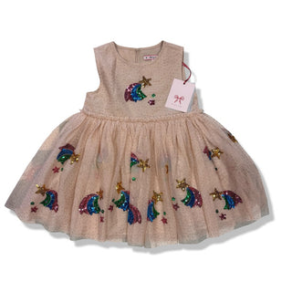 Konges Slojd Rainbow star yvonne dress -new with tag, 2 years