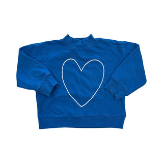 Chaser Blue heart sweatshirt, 4 years