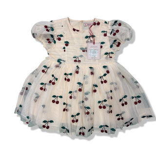 Konges Slojd Cerise glitter tullie dress -new with tag, 2 years