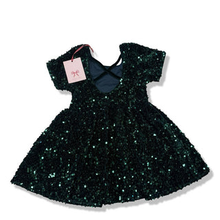 Konges Slojd Green tamira ballerina dress  - new with tag, 3 years