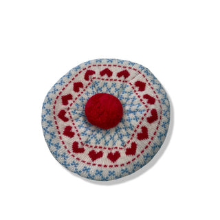 Konges Slojd Heart belou beret  - new with tag