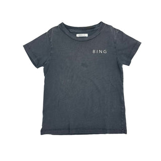 Anine Bing charcoal grey tshirt w/small stain, 2-4 years