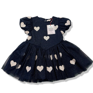 Konges Slojd Night ski heartlily dress -new with tag, 2 years